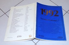 Spartiti 1992 UN ANNO DI