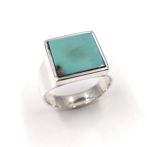 Anello argento 925 turchese - anello,