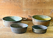 Lotto di 4 Antica Pentola in