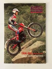 Libretto uso e manutenzione Fantic Motor TRIAL 240 professional