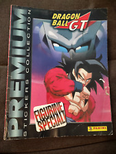 VINTAGE ALBUM DRAGON BALL GT PREMIUM STICKER COLLECTION PANINI 2001 COMPLETO
