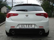 Ulter Duplex Scarico Sportivo Alfa Romeo Giulietta 940 1.4TB 1.6D Je 100mm Tondo