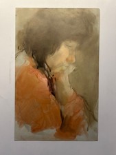 Ritratto A Tempera Donna