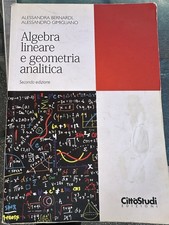 Libro universitario (algebra lineare e geometria analitica)