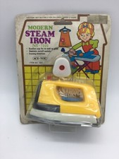 VINTAGE#70s IRON MODER STEAM FERRO DA STIRO GIOCATTOLO [JQ]
