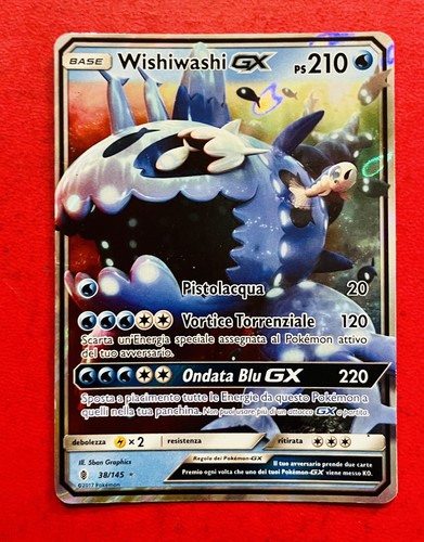 Lotto carte pokemon - carte, wishiwashi