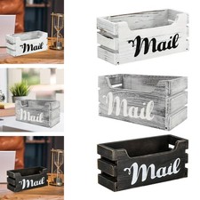 Scatola porta-posta in legno