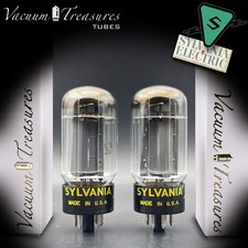 6L6GC SYLVANIA Matched Pair