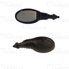 RETROVISORE SPECCHIETTO SX LIGIER JS50 CON COVER NERO LUCIDO