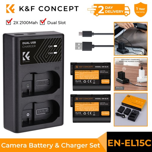 Concept el15 2x2100mah - en-el15,