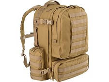 ZAINO MILITARE SOFTAIR 60 LITRI MODULARE BACK PACK CT TAN DEFCON 5 D5-S100022 CT