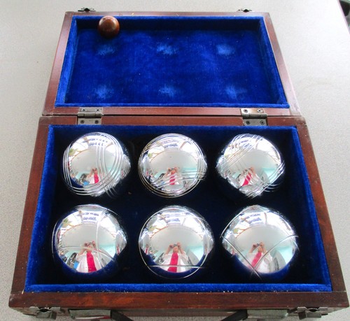 Bocce palline cromate - bocce,