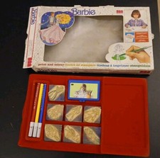 vecchia set timbri da Stampare - BARBIE - Multiprint 