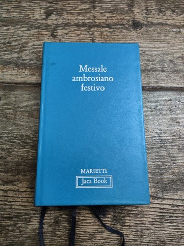Messale ambrosiano festivo - messale,
