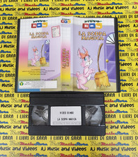 VHS film LA SCOPA MAGICA animazione VIDEO BIMBO BROADCAST VRB 388 (F171)