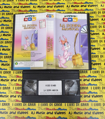 Vhs film scopa magica - vhs,