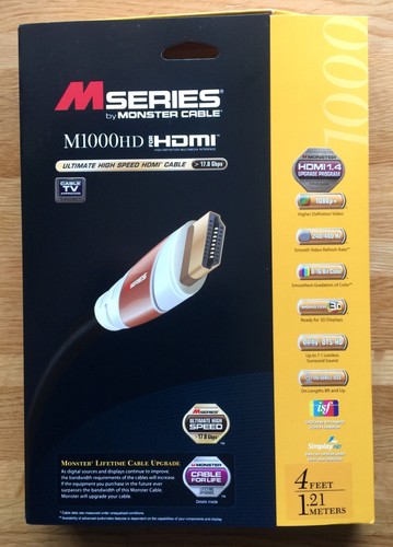 Cavo hdmi monster cable 1000 - cavo, m-1000