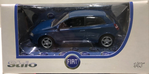 Fiat stilo blu norev - blu, 1/43