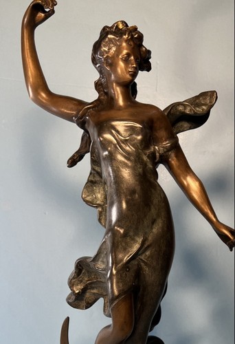 Bronzo diane di moreau - "diane",