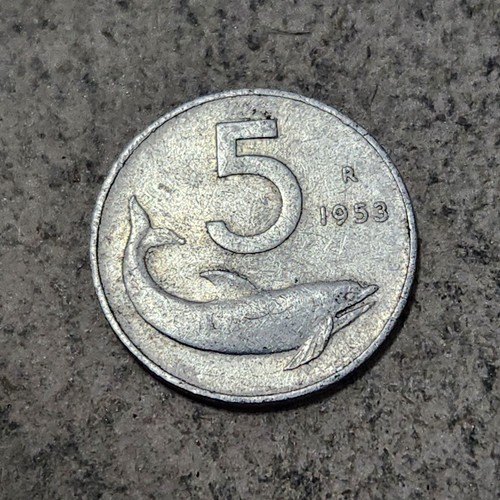 Italy five lire - 🇮🇹, (5)