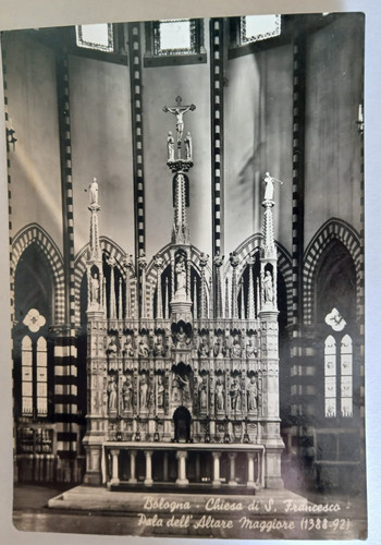 Cartolina bologna chiesa di - chiesa,