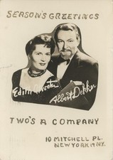 Albert Dekker- Signed Vintage