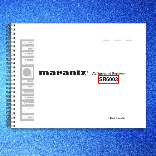 Marantz sr6003 surround - marantz,