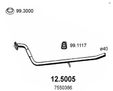 MARMITTA TUBO IMPIANTO SCARICO