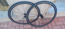 Coppia ruote bici corsa 700c COPERTONE 25  -  30 MM  CAMPAGNOLO  USATE