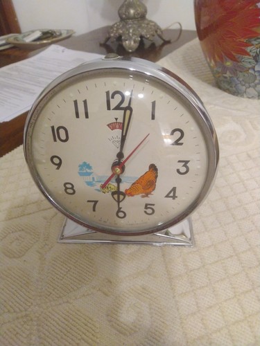 Sveglia vintage gallina - sveglia, "gallina"