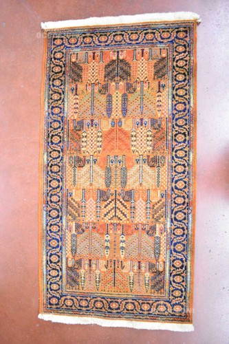 Samarkand wool rug 138x71 - samarkand, cm