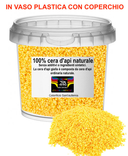 Cera api gialla 100 pura - gialla, 100%