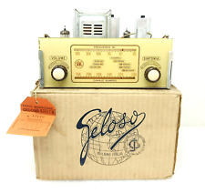 Radio Geloso G430 FM valvolare mai usata new ultra rare radio museum dopoguerra