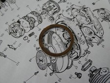 Per Minarelli franco Morini guarnizione collettore scarico marmitta gasket 37∅