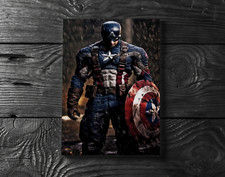 Poster Stampa Captain America