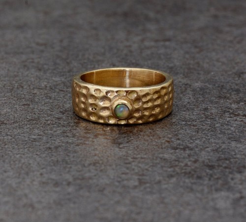 18k placcato oro fuoco opale - oro,