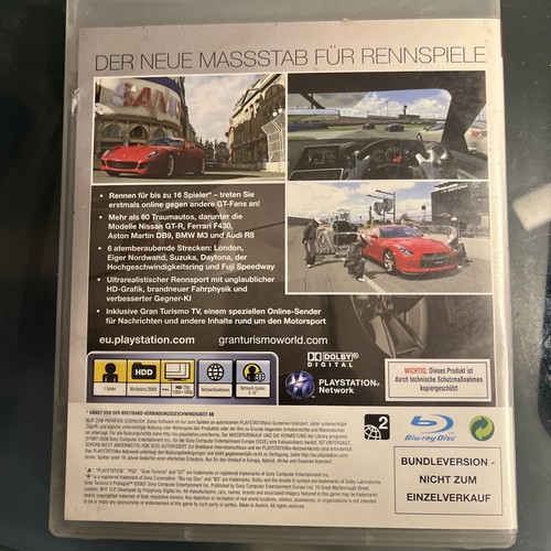 Gran turismo prologue - gran,