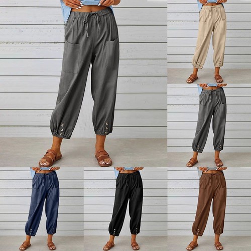 Pantalone harem taglie - , forti