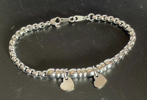 Bracciale con ciondoli cuore