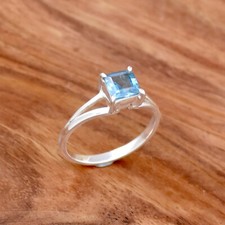 Anello topazio blu da - anello,