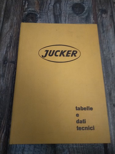 Jucker tabelle dati tecnici - tabelle,