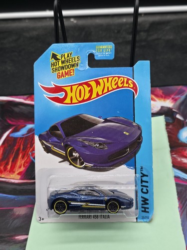 Hot wheels ferrari 458 italia - wheels,