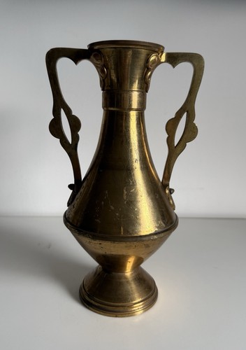 Raro vaso ottone - in,