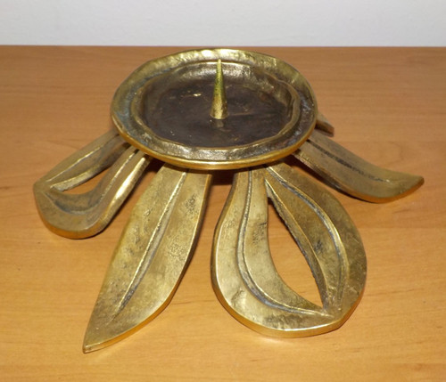Messing kerzenhalter gallo - messing,