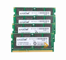 32 GB Crucial 4X8 GB 2Rx8