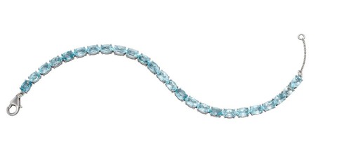 Bracciale tennis oro 9 - bracciale, in