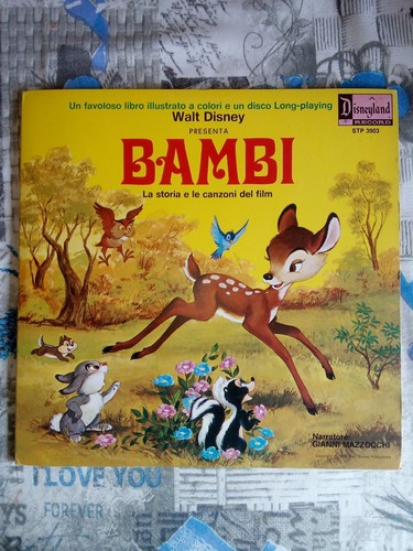 Vinile walt disney bambi - lp,