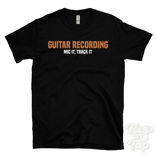 Guitar recording mic - guitar, track