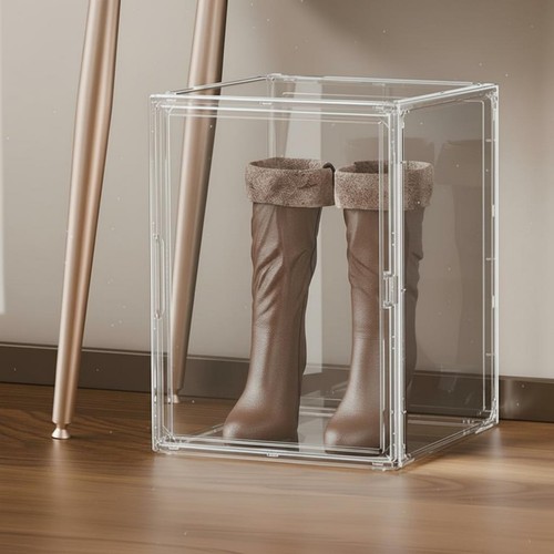 Scatola per scarpe trasparente - per,