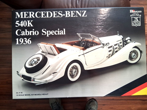 Pocher mercedes benz 1936 - 1936, 540k